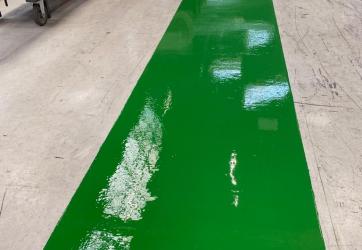 Allée verte pour piéton , St Priest , 69 Rhône