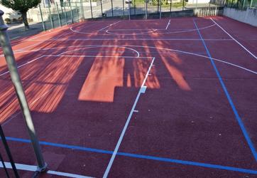 traçage terrain de Volley Ball