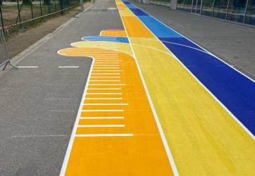 coloration d'une piste