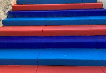 Coloration d'un escalier
