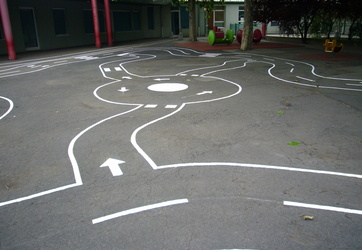 Traçage d'un circuit dans une Ecole