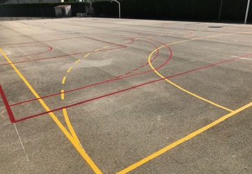 traçage terrain handball (Rhône 69)