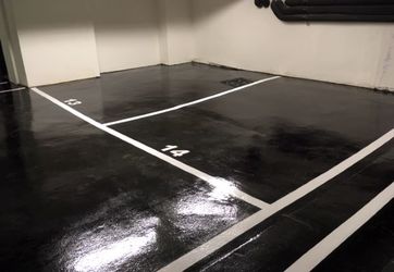 résines parking 