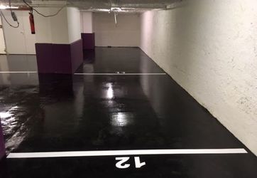 résines parking 