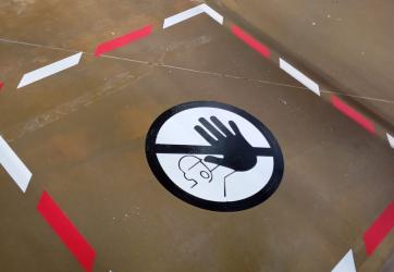 traçage d'un picto acces interdit