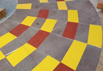 marquages spécifiques pour une école sur Lyon