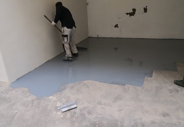Marquages aux sols de parking sous-terrain en résine hôtel de Noailles (Lyon)