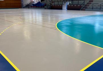Traçage terrain de Handball en Auvergne Rhône Alpes