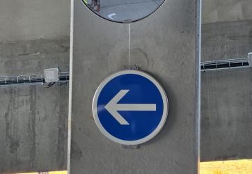pose de miroir directionnel