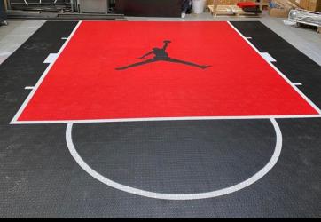 Traçage d'un terrain de Basketball 3x3 