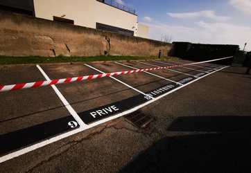 marquage au sol parking privés
