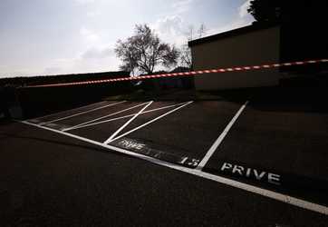 marquage au sol parking privés