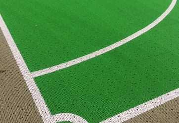 Traçage terrain de futsal