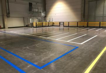 Traçage site logistique Rhone