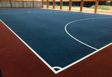 Traçage de terrain futsal Rhône 