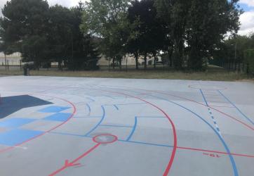 Marquage aires de jeux urbaines