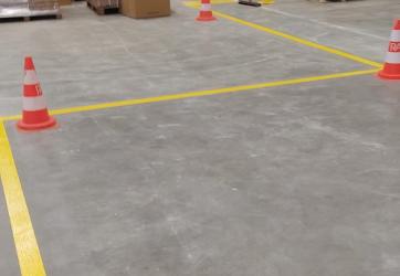 Traçage site logistique Rhone
